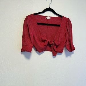 FOR LOVE AND LEMONS CROP TOP